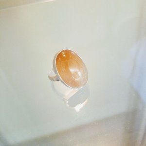 Rutilated Quartz Ring